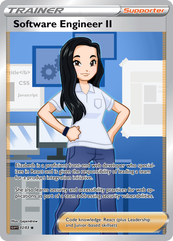 Software Engineer II Training Card